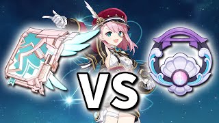 「Charlotte」Skyward Atlas R1 vs Oathsworn Eye R5  Genshin Impact [upl. by Mairhpe278]