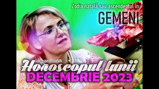 GEMENI ♊ Foarte ocupati⭐ Horoscopul lunii DECEMBRIE 2023 [upl. by Notlih301]