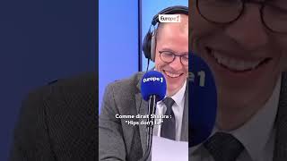 Gaspard réitère son amour pour Sandrine Rousseau shorts humour radio [upl. by Ecilayram]