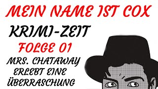 KRIMI Hörspiel  Mein Name ist Paul Cox  01  MRS CHATAWAY ERLEBT EINE ÜBERRASCHUNG 1956 [upl. by Evy]