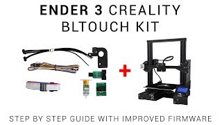 Creality BLtouch Ender 3 upgrade kit  Step by step guide with fixes [upl. by Rothberg]