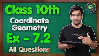 Class  10 Ex  72 Q1 to Q10 Coordinate Geometry  Part  3  NCERT CBSE [upl. by Omsare]