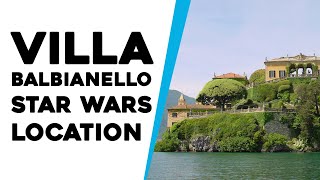 Villa Balbianello  Star Wars Filming Location [upl. by Innaig]