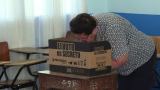 Voting starts in divisive Costa Rica presidential election [upl. by Nevi]