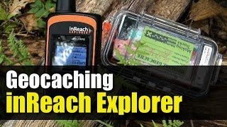 Garmin inReach Explorer Geocaching [upl. by Elehcor]