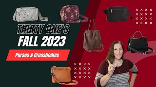 Thirty One Gifts Fall 2023 Purses amp Crossbodies [upl. by Gilder]