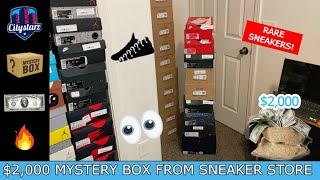 RARE JORDAN 4 in this 2000 Mystery Box from citystarz Sneaker Store Was it worth it [upl. by Ozen926]