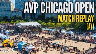 BrunnerTr Crabb vs AlisonCory  2024 AVP Chicago Open  Friday  Stadium Court [upl. by Aniraz994]