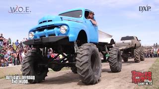 MEGATRUCKS GO TO WAR AT RWP SPRING BREAK 2018 [upl. by Nalym]