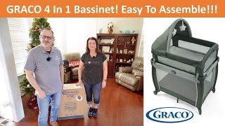 GRACO 4 In 1 Bassinet Unboxing amp Assembly Made Easy Best Portable Bassinet [upl. by Flam]