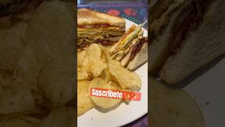 QUE RICO SANDWICHON ✨⚠️ viral sandwich recetasfaciles comidamexicana [upl. by Paymar]