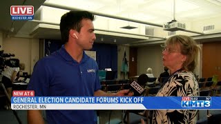 General Election candidate forums kick off in Rochester [upl. by Pheni111]