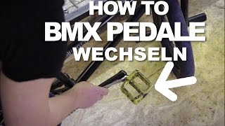 BMX Pedale wechseln  How to [upl. by Rutra309]