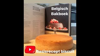 Stefan Elias bakt het basisrecept biscuit [upl. by Kerril]