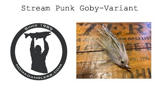 Stream Punk Goby Fly Tying Tutorial [upl. by Nivad]