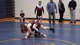 126 lbs OAC JH Norwalk Andrew Jacubczak vs Hunter Vogus [upl. by Dnamron]