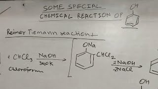 REIMER TIEMANN REACTION  UCC [upl. by Eidlog]