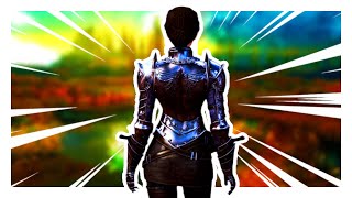 Skyrim AE Mods  Shiny Dark Nord  Plate Armor And Steel Weapons  PS4XBOX1 [upl. by Nuahsak]