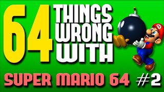 64 Things WRONG With Super Mario 64 Part 2 PARODY [upl. by Sihon]