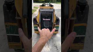 Mini Skid Steer Fill Both Fuel Tanks vermeer [upl. by Imogene970]