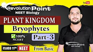 plant KingdomBryophytesclass 11part3 NEET 2025 neet2025 RevolutionPointpankaj [upl. by Llertnad]