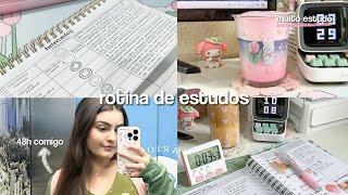 ˗ˏˋdaily life › 48 horas comigo rotina na faculdade de biomedicina e muito estudo em casa [upl. by Nosro]