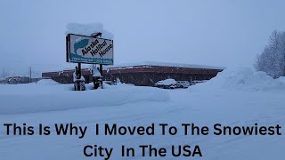 This Is Why I Live In The Snowiest City In The USA [upl. by Elli]