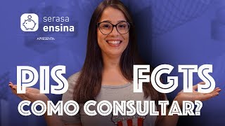 Como consultar o PIS e FGTS  Serasa Ensina [upl. by Kamat]