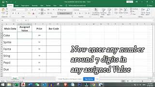 How to Create QR Code in Microsoft Excel [upl. by Ellenor]