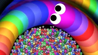 Slitherio AI 417000 Score Epic Slitherio Gameplay [upl. by Tjader]