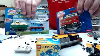 Building LEGO Passenger Train 60197 Part 2 and Train Haul [upl. by Anotal354]