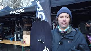 Jones Solution Splitboard 202021 at Shops 1st Try 2020 [upl. by Odilia693]