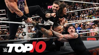 Top 10 Monday Night Raw moments WWE Top 10 Aug 19 2024 [upl. by Aksel762]