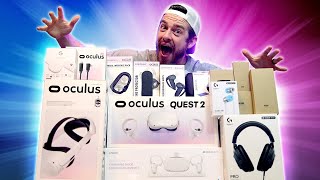 Meta Quest 2 Unboxing  Accessories  The Ultimate VR Bundle [upl. by Attiuqram]