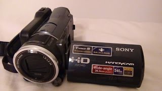 2010 Sony Handycam HDR XR550 Review [upl. by Ycniuqed654]