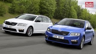 Neuer Skoda Octavia RS Bis zu 248 kmh [upl. by Chapa]