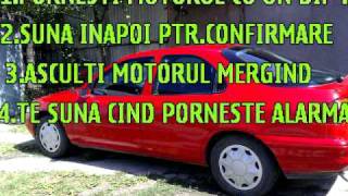 PORNIRE MOTOR CU TELEFONUL [upl. by Latsyrc]