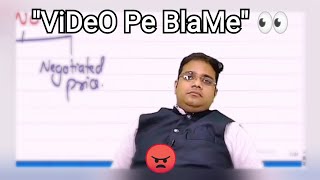 NeW ViraL Video  Dhawall Sir  Video pe Blame mat do  30 ML🥃  Ednovate  2021😡 [upl. by Berkeley356]