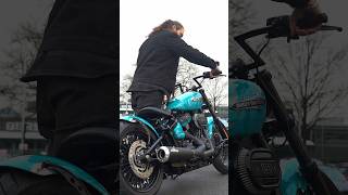 Wie fährt sich eine 40000€ CUSTOM HARLEY DAVIDSON 🤔 [upl. by Hermina707]