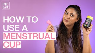 How To Insert Menstrual Cup  How To Remove Menstrual Cup  Menstrual Cup  Tips amp Tricks [upl. by Tasia789]