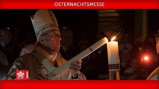 Papst Franziskus  Ostervigil 20190420 [upl. by Dimitry130]