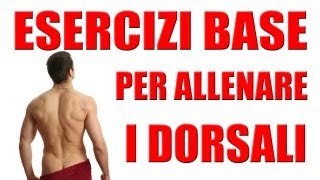 Esercizi DorsaliSchiena Semplici le Trazioni Orizzontali  Personal Trainer 43 [upl. by Persson]