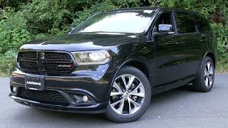 2015 Dodge Durango RT Start Up Test Drive and In Depth Review [upl. by Neenej]