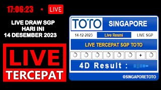 KELUARAN Result LIVE DRAW SGP HARI INI 14 Desember 2023Pengeluaran sgp hari ini LIVE TERCEPAT [upl. by Plunkett]