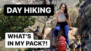 Gear I pack for a day hike  Essentials and packing your backpack for a hiking day [upl. by Lau]