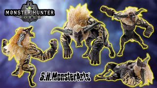 WOW THIS IS AWSOME Monster Hunter World SH MonsterArts Furious Rajang PREORDER [upl. by Hourigan]