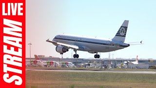 🔴 Lisbon Airport LIVE Plane Spotting [upl. by Yhtuv]