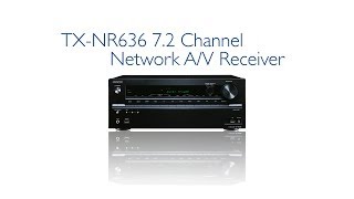 ONKYO  TXNR636 Network AV Receiver [upl. by Enirehtak88]