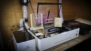 Gweike Cloud 50w CO2 Laser Cutter Review [upl. by Schertz]