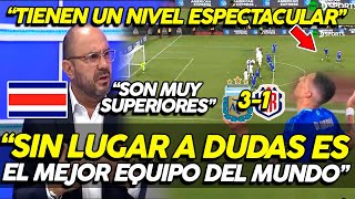 PERIODISTAS TICOS SE RINDE ANTE ARGENTINA ¡ESPECTACULAR EL MEJOR FUERON MUY SUPERIORES [upl. by Novyart82]